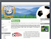 Tablet Screenshot of blueridgesoccerofficials.com